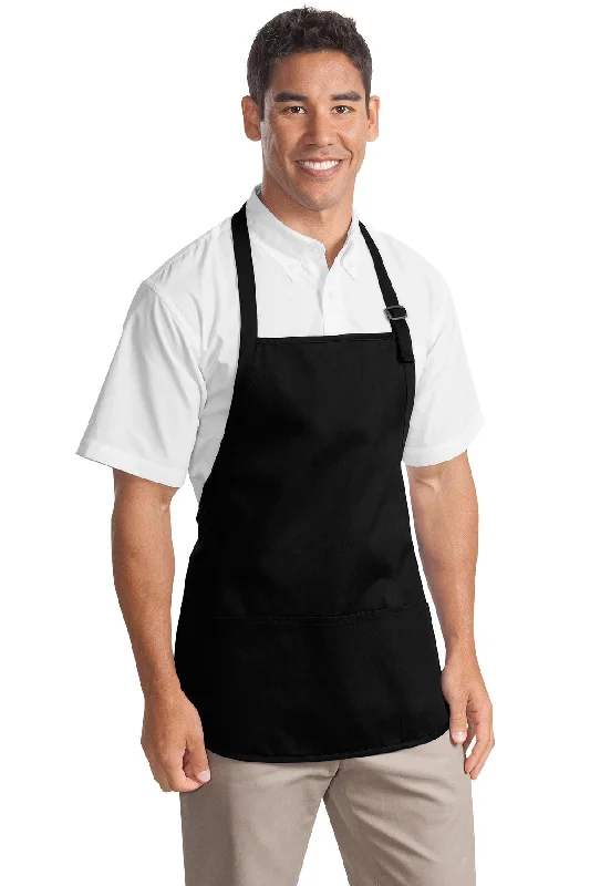 Port Authority Medium-Length Apron with 3 Pouch Pockets.  A510