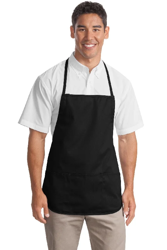 Port Authority Three Pocket Medium-Length Apron.  A525