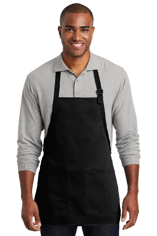 Port Authority  Medium-Length Two-Pocket Bib Apron. A601