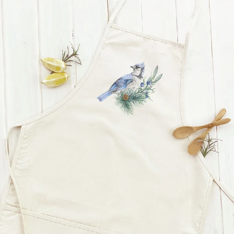 Blue Jay (Fall Birds) - Women's Apron