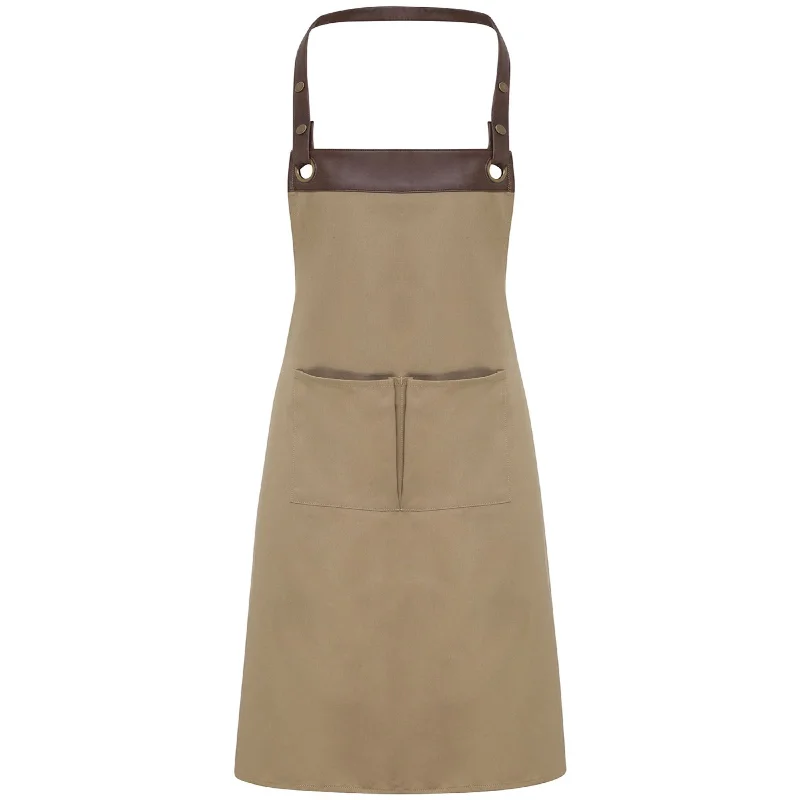 Espresso bib apron