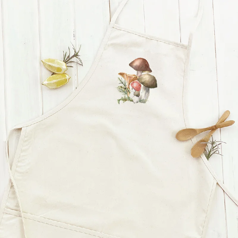 Forest Mushrooms - Women's Apron