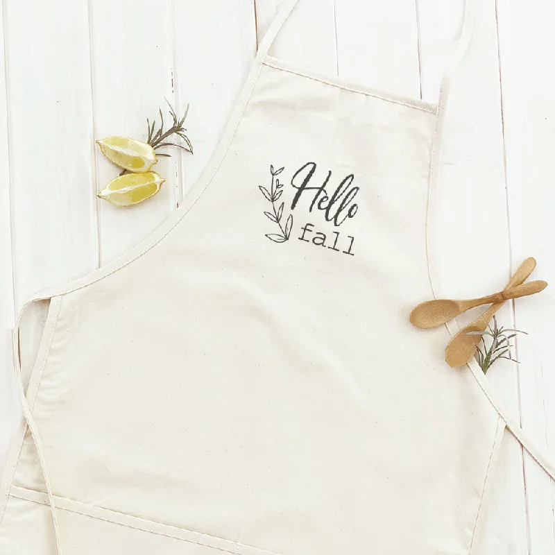 Hello Fall (sprig) - Women's Apron