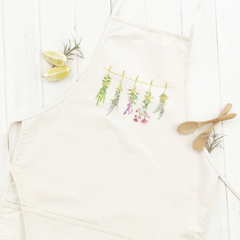 Herbs on a Line - Women's Apron