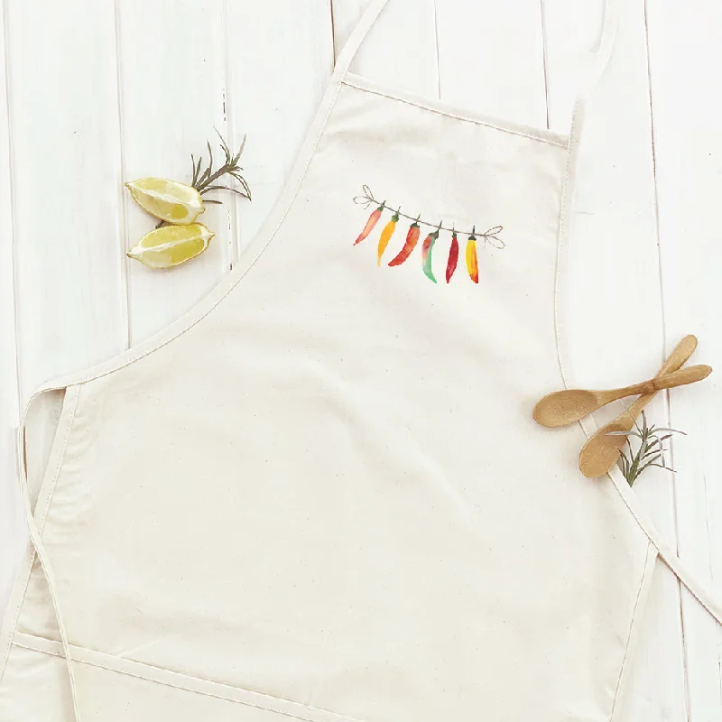 Line of Peppers - Women's Apron