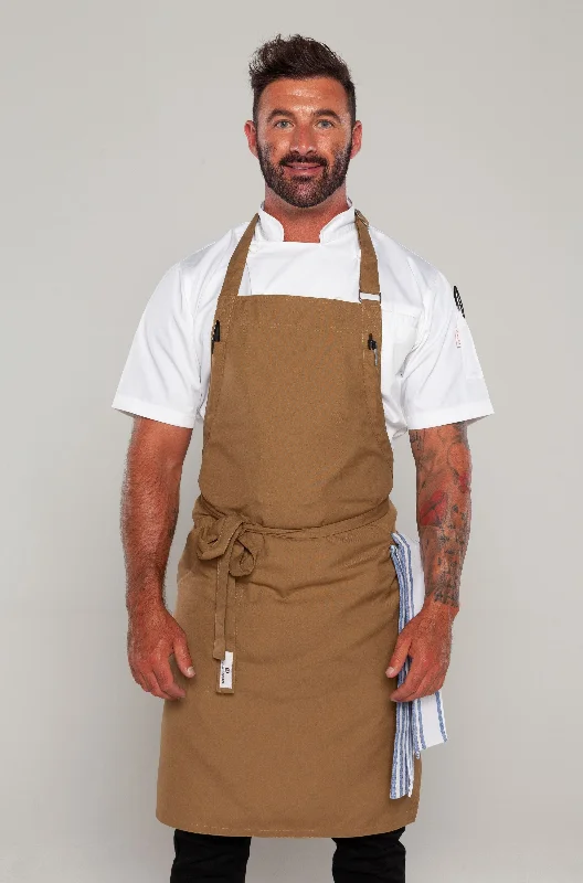 Niche Almond Bib Chef Apron one size