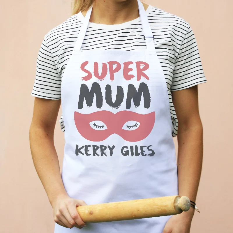 Personalised Super Mum Apron