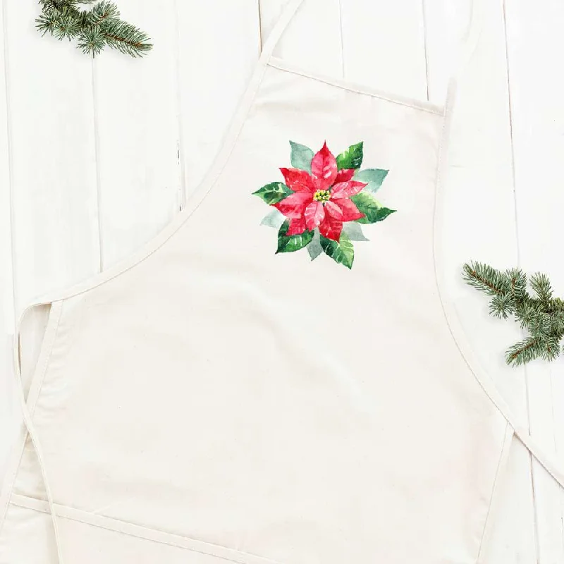 Poinsettia - Women's Apron