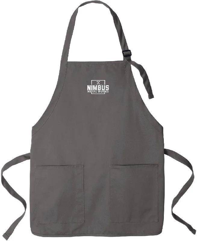 Port Authority Medium-Length Two-Pocket Bib Apron