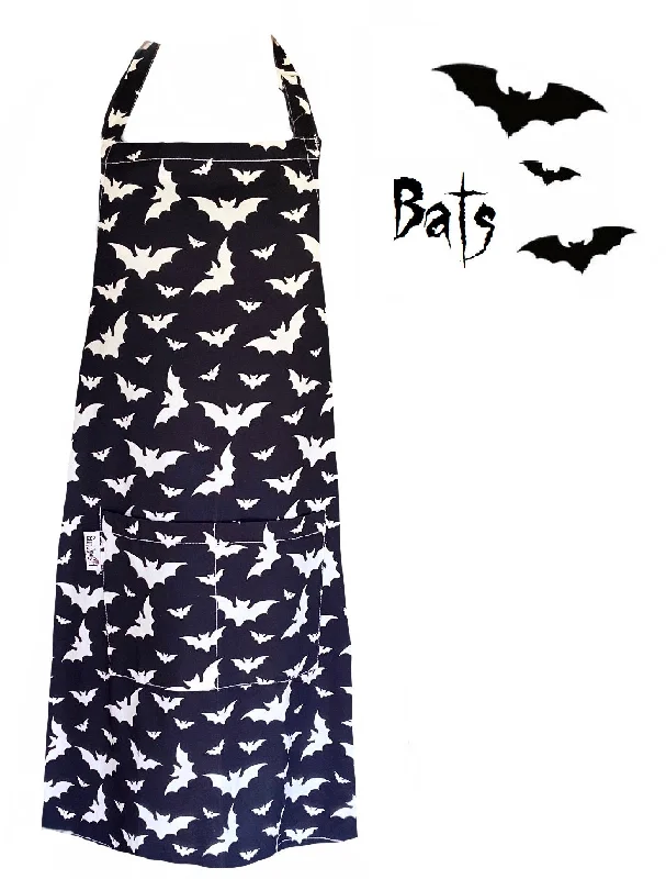 Spooky Bats Unisex Apron .Men Women's Unisex Apron.