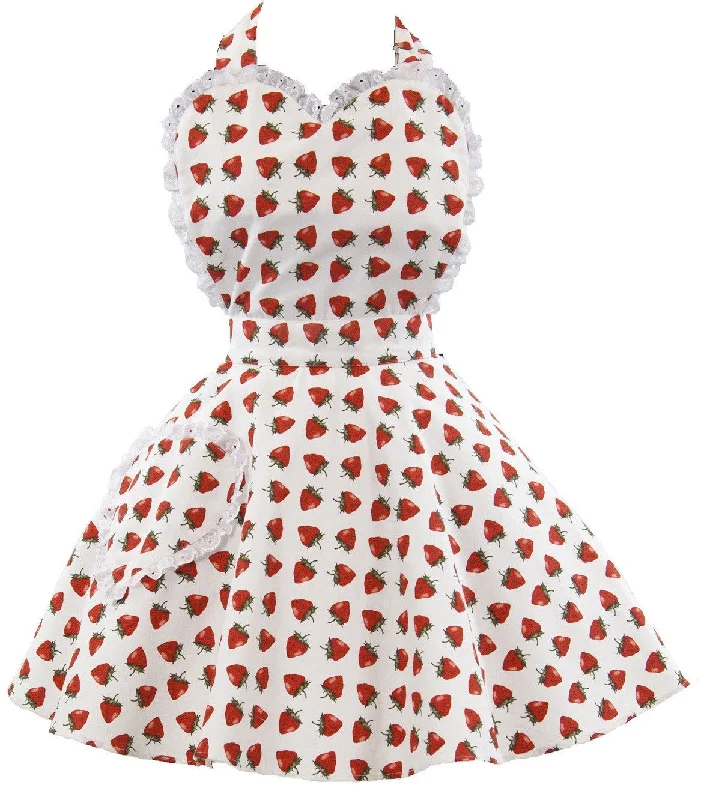 So Berry Sweet Womens Sweetheart Apron