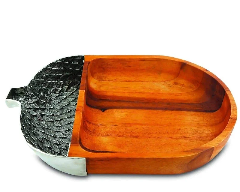 Acacia Wood Serving Dish