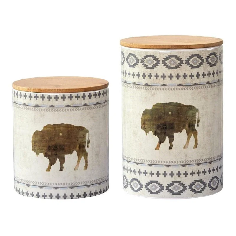 Ash & Ice Southwest Buffalo Canister Set