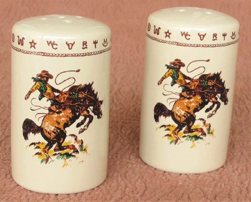 At the Ranch Salt & Pepper Shaker Set