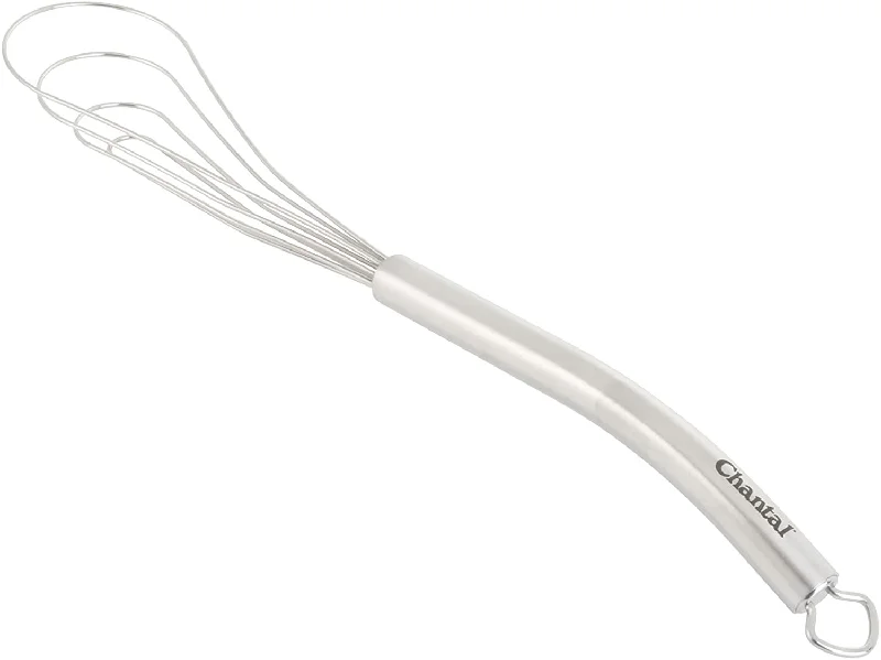 Chantal 11-Inch Small Flat Whisk, Stainless Steel