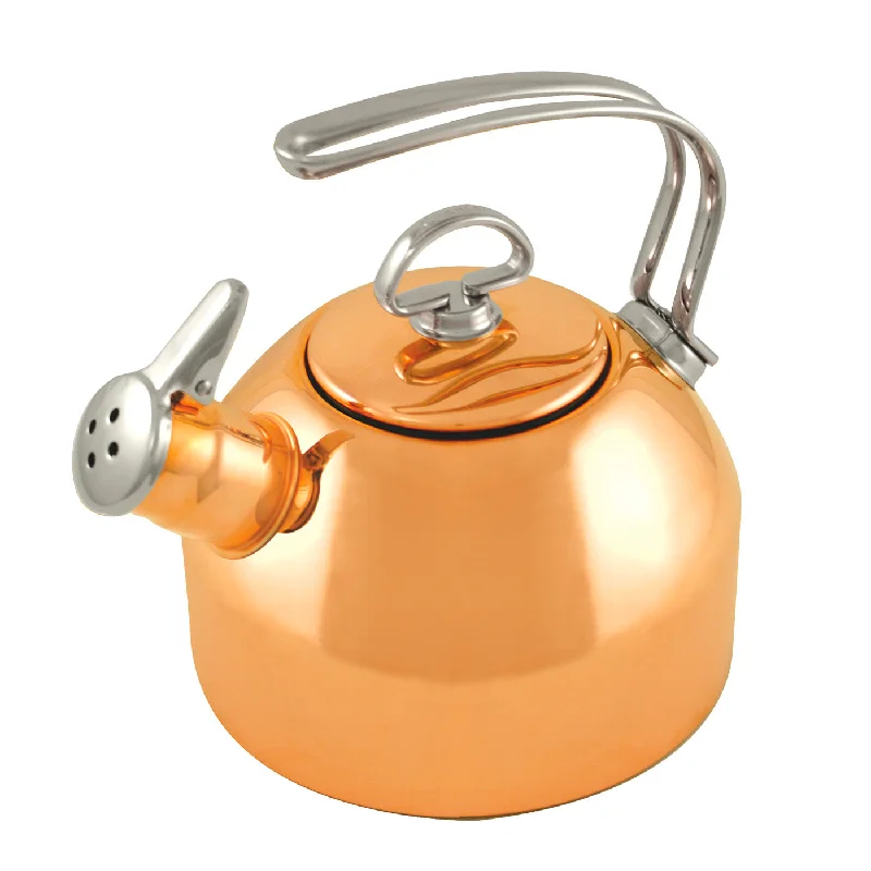 Chantal Classic Copper Teakettle, 1.8 quart