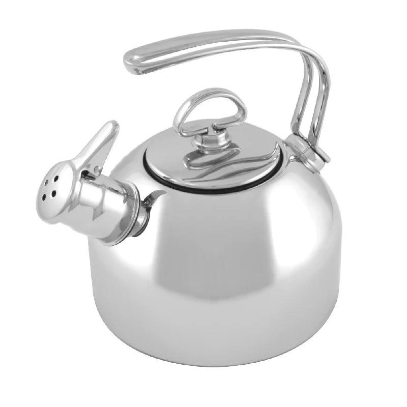 Chantal Classic Stainless Steel Teakettle, 1.8 quart