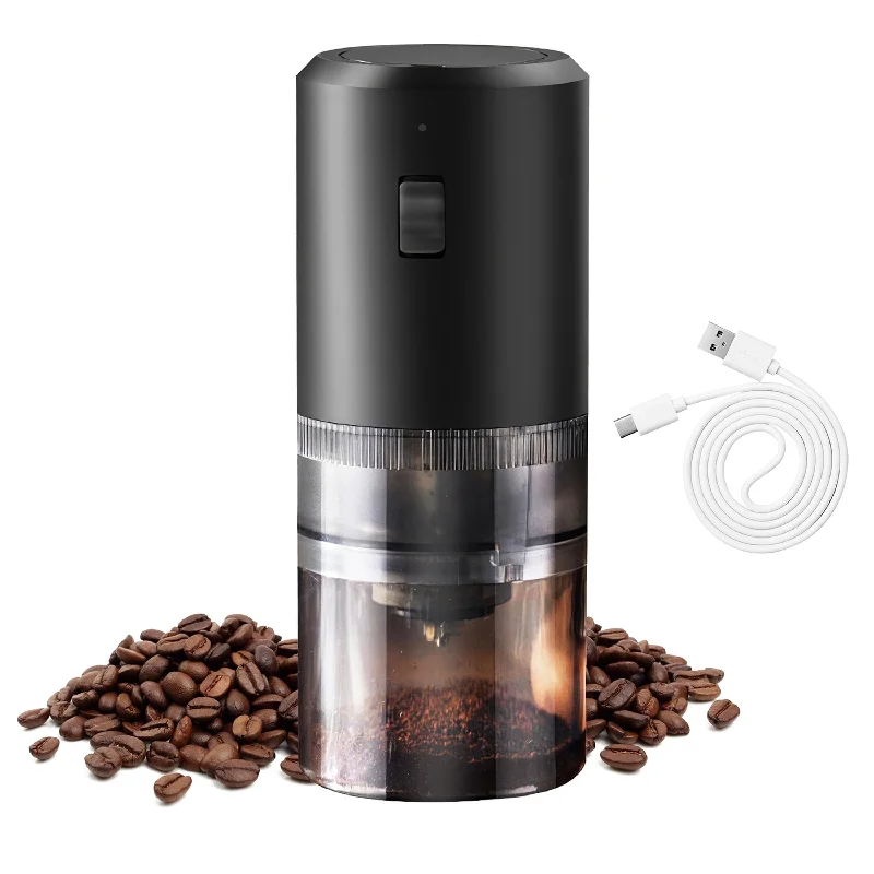 Electric Cordless Coffee Bean Grinder Rechargeable