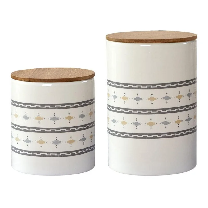 Elegant Ceramic Kitchen Canisters