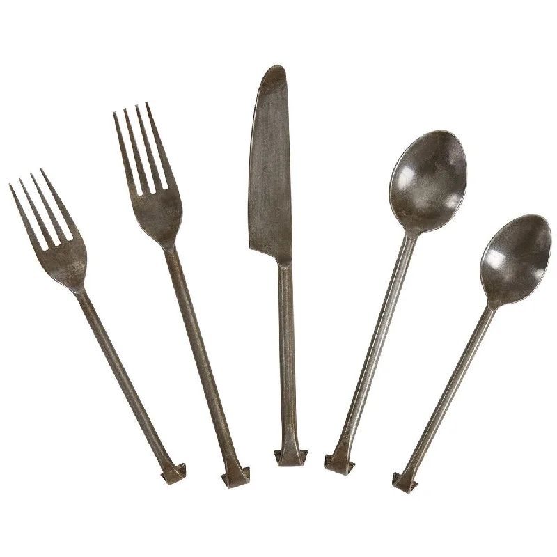 Forged Iron Flatware Set