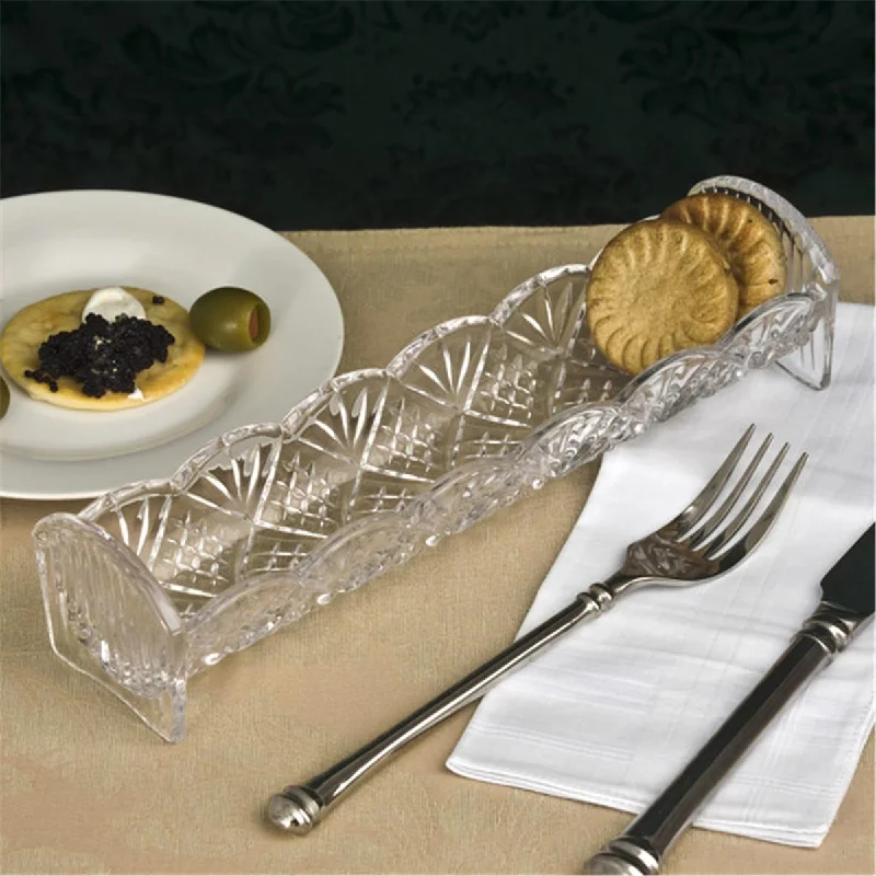 Godinger 25938 Dublin Crystal Cracker Tray