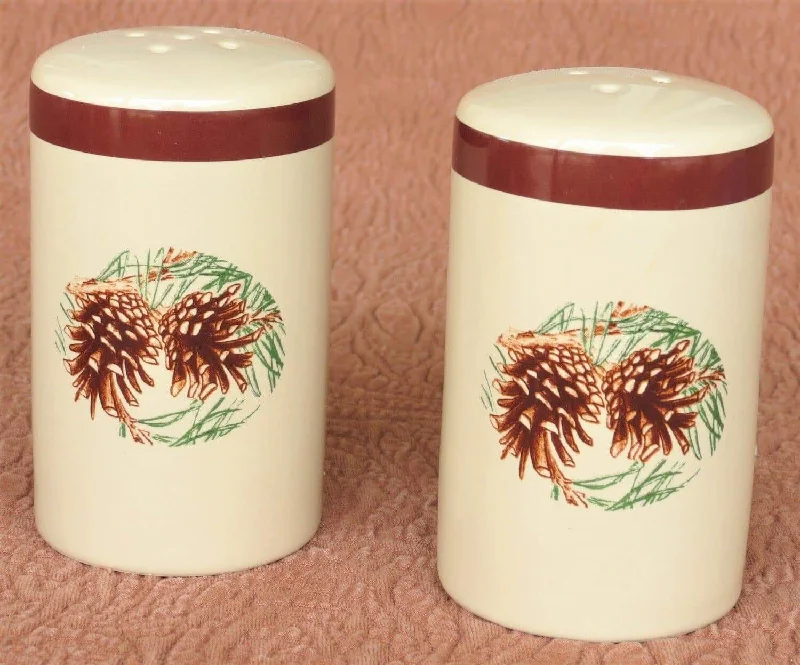 Green Pines Salt & Pepper Shakers