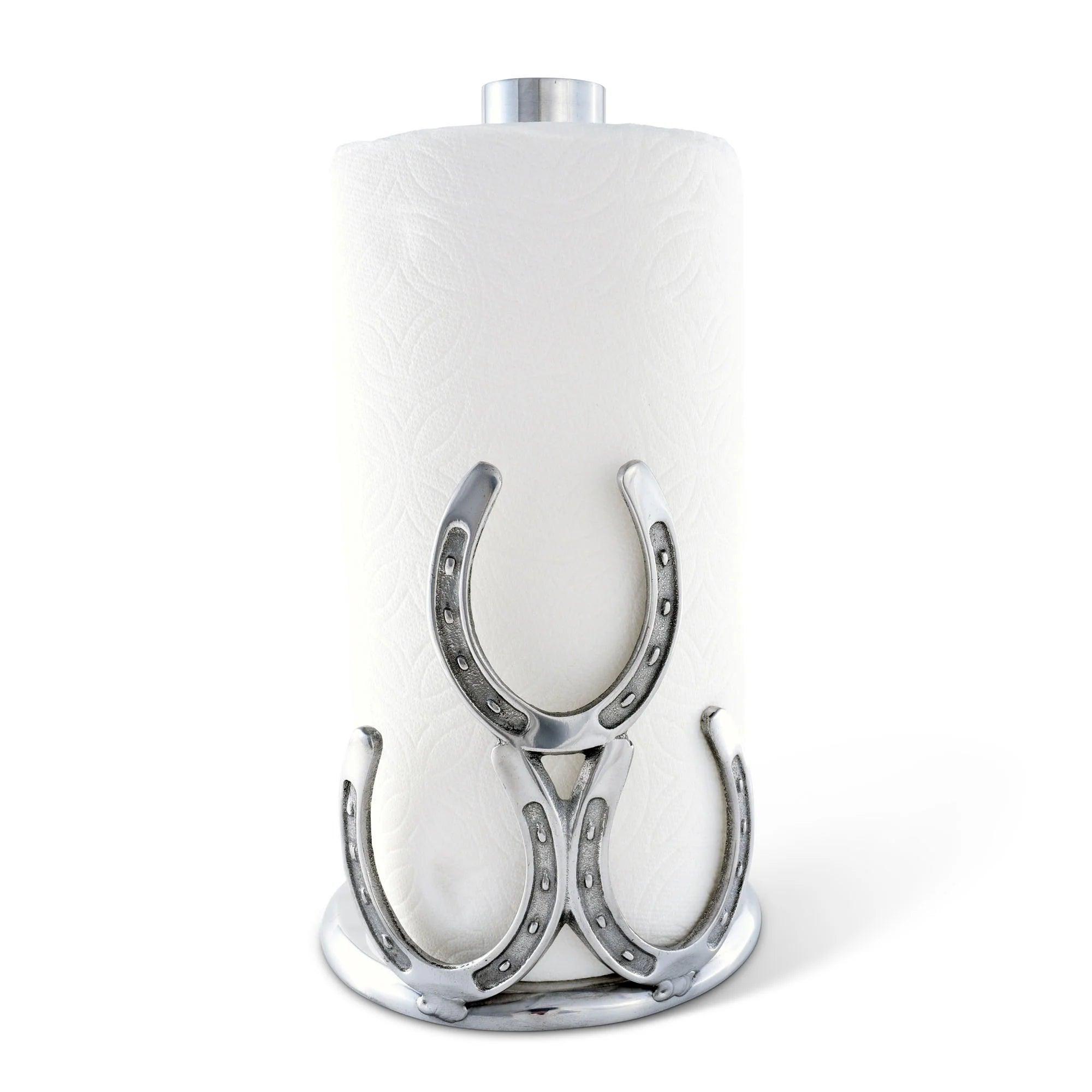 Horseshoe Paper Towel Holder