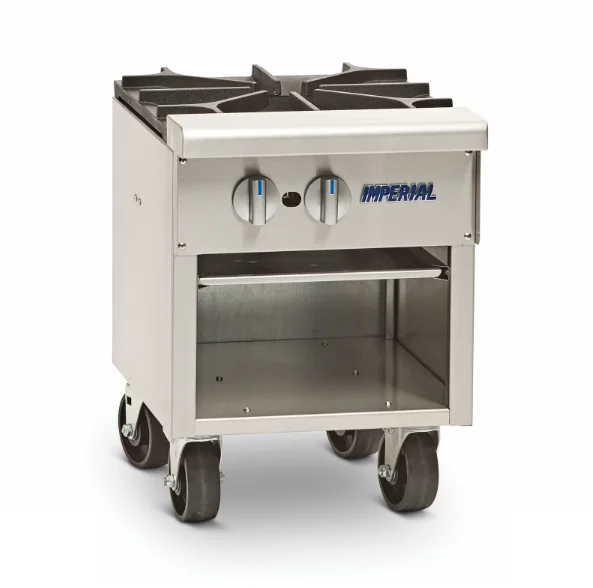 Imperial 18" Double Stock Pot Range 180,000 BTU