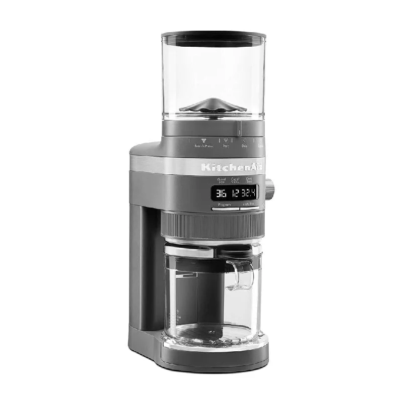 KitchenAid 10 Oz Burr Coffee Grinder, Charcoal Grey