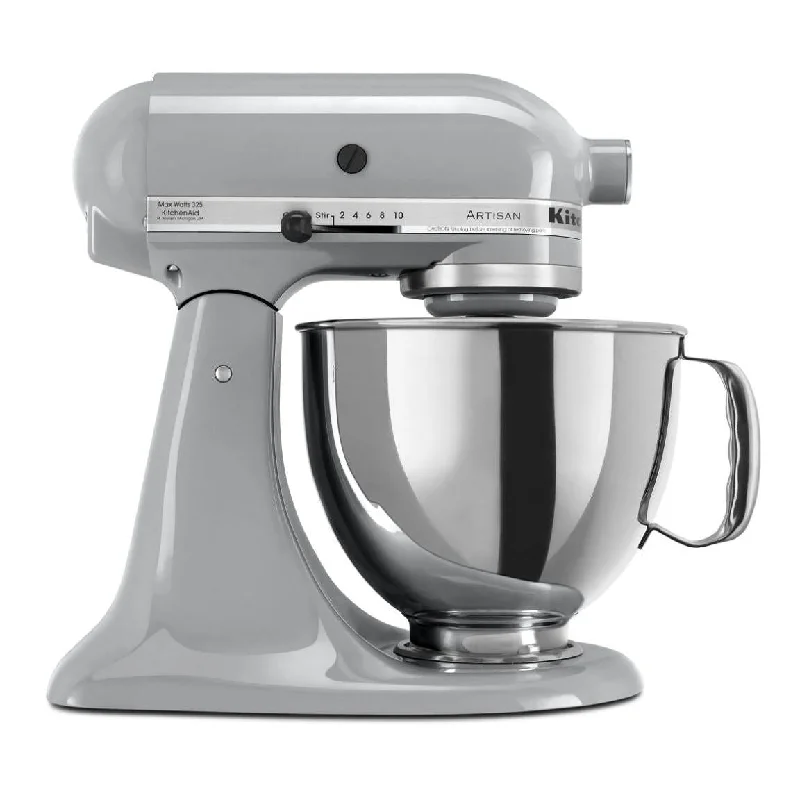 KitchenAid Artisan Series 5 Qt Tilt-Head Stand Mixer, Metallic Chrome