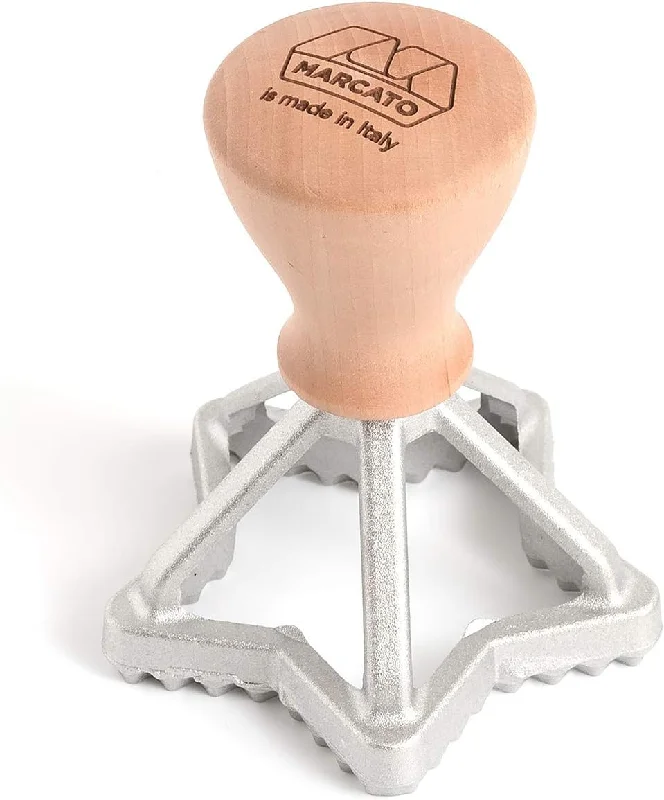 Marcato Classic Ravioli Maker Stamp, Star Shape, 2.25-Inch