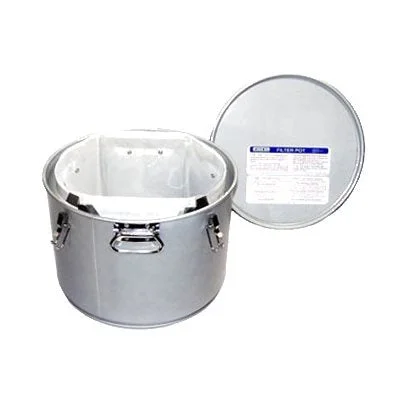 Miroil 35 lb Mobile Oil Bucket - No Wheels