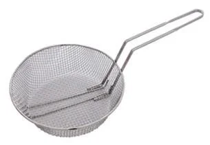 Nella 10" Round Culinary Fine Mesh Basket, 3" Deep