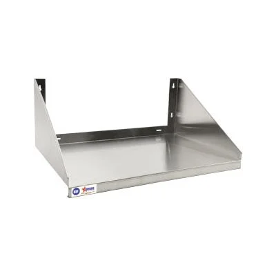 Nella 20" x 24" Microwave Shelf, Stainless Steel