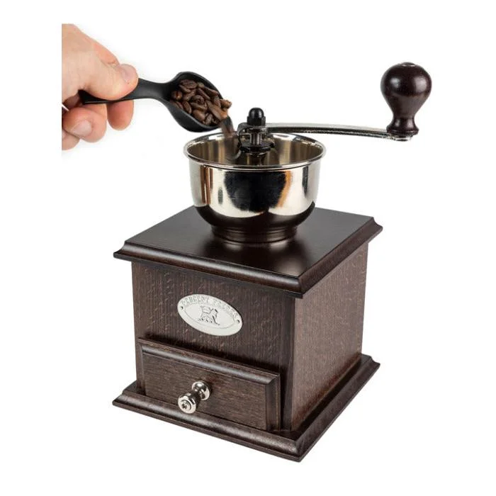 Peugeot Bresil Manual Coffee Grinder, Walnut Beechwood