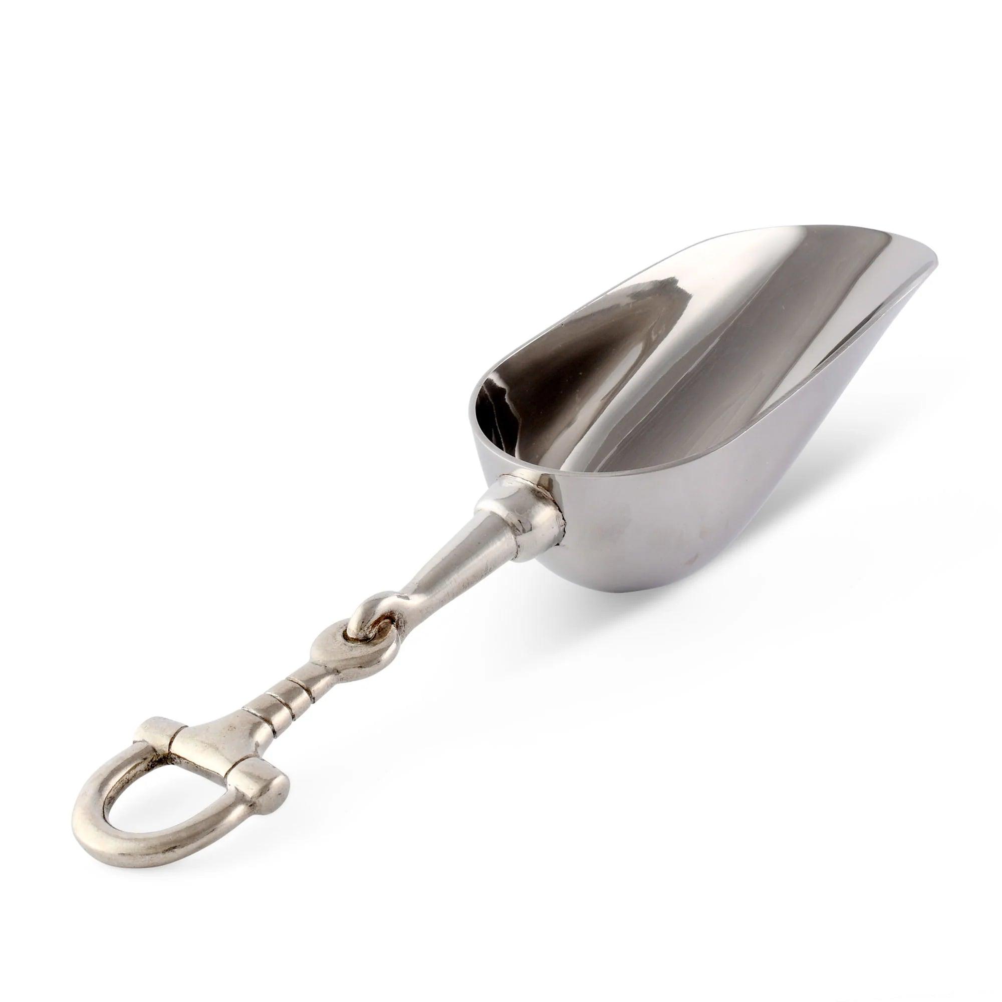 Pewter Snaffle Bit Ice Scoop