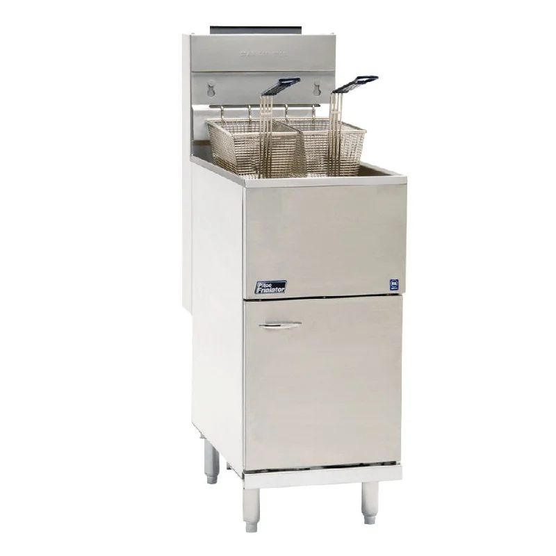 Pitco Solstice 40 - 50 lb Floor Fryer Propane 110,000 BTU