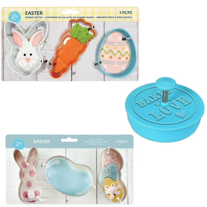 R&M International Easter Cookie Cutter Set