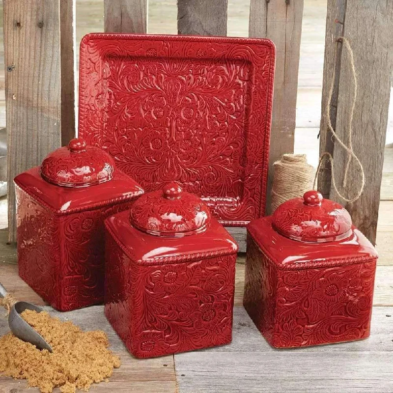 Red Western Kitchen Accessories