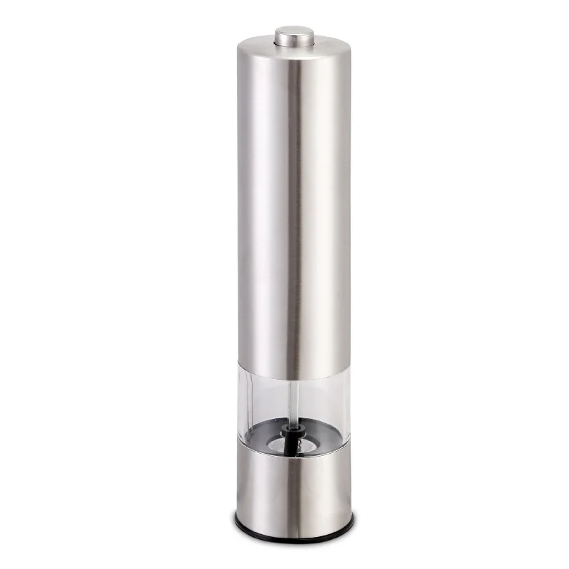 Stainless Steel Electric Salt Pepper Grinder Adjustable Coarseness