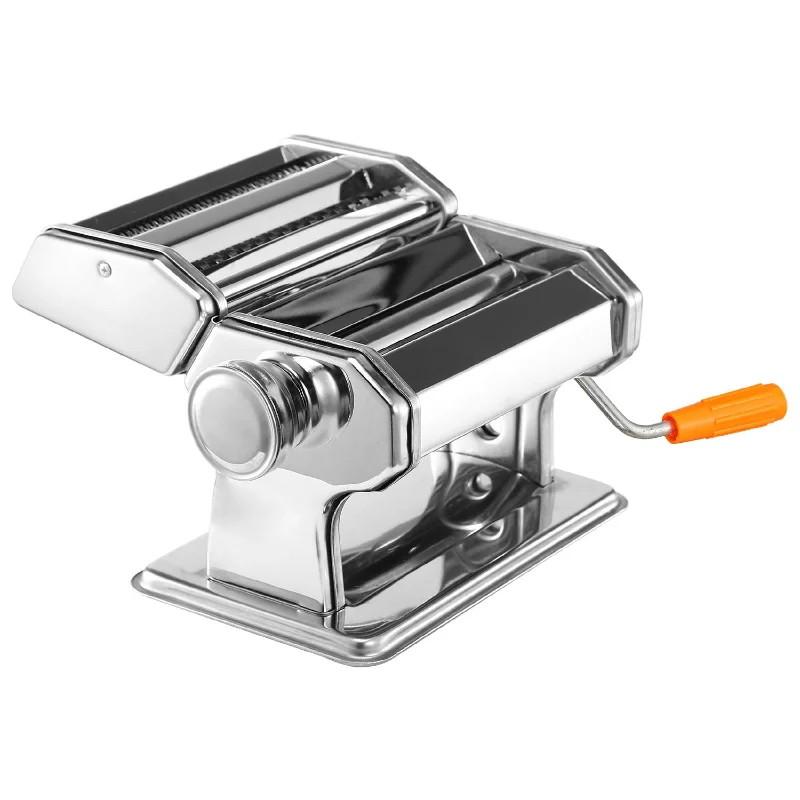 Stainless Steel Pasta Maker Roller 6 Thickness Settings Noodle Machine