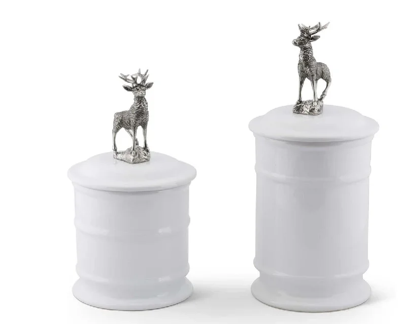 Stoneware Lodge Canisters