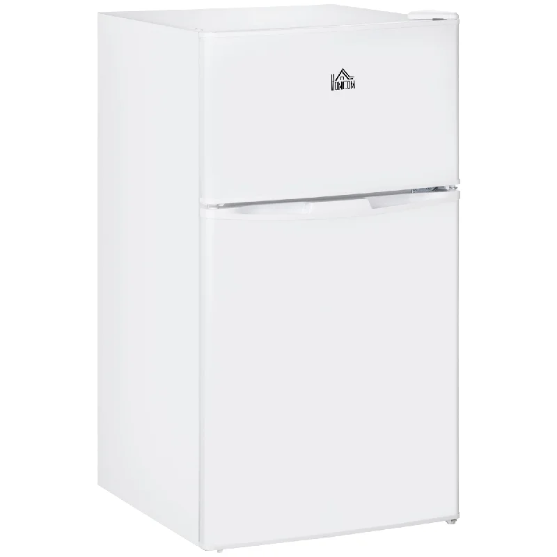 Streamdale Double Door Mini Fridge with Freezer