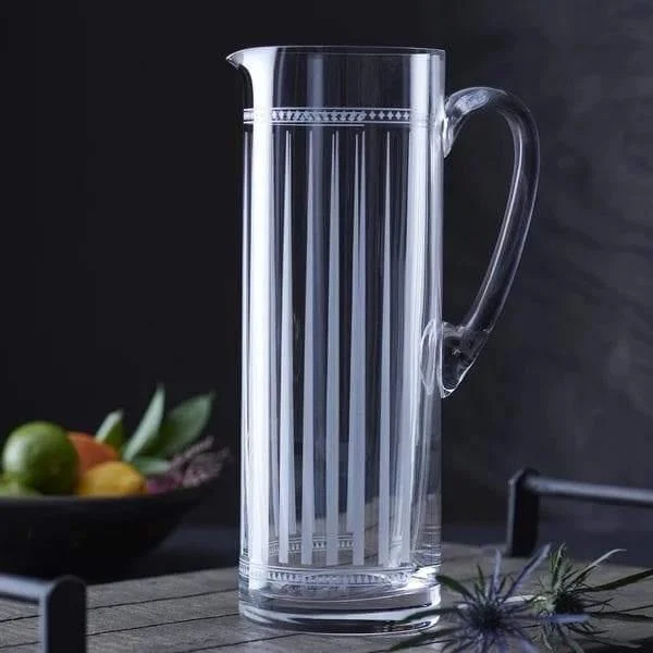 Tall Crystal Pitcher - 70 oz.