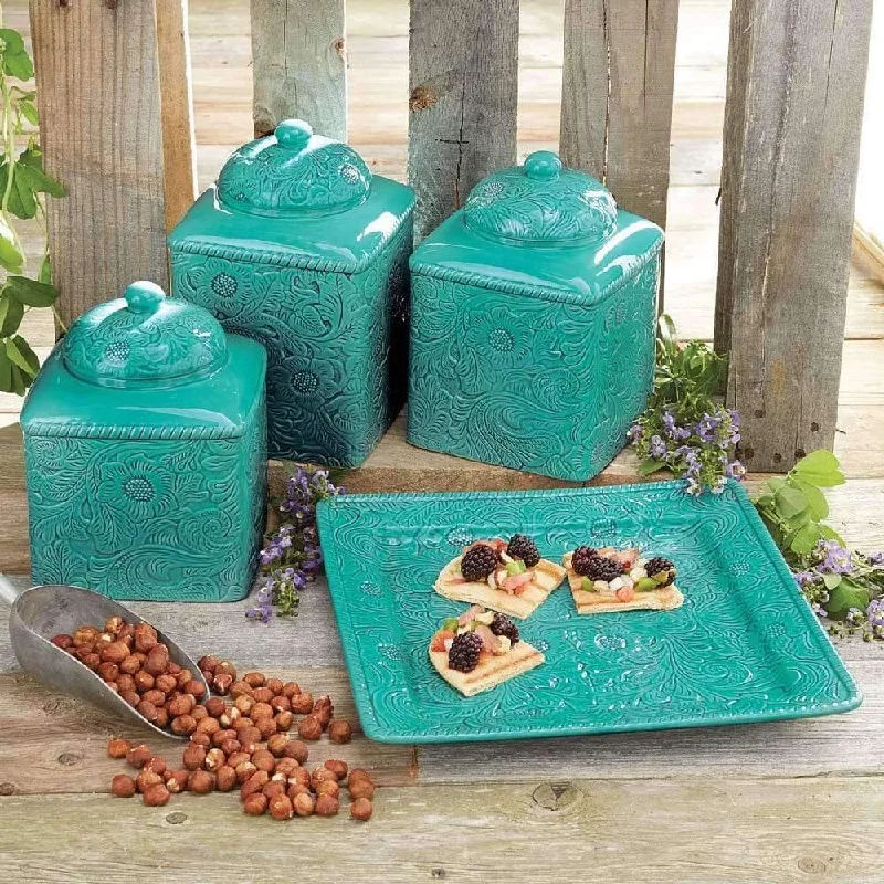 Turquoise Western Kitchen Accessories