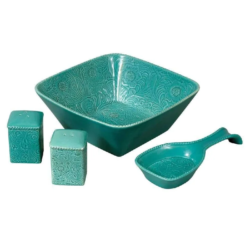 Turquoise Western Kitchen Items