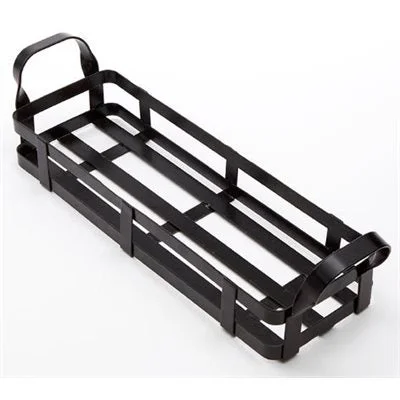 American Metalcraft Condiment Rack, Black, 12.75" x 4.4" x 3.5"