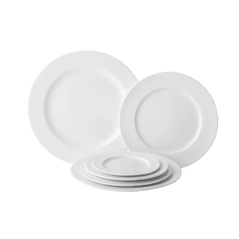 Anton Black & Piata 12.25" Presentation Plate, White