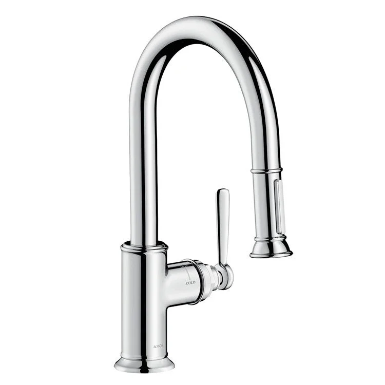 Montreux Single Handle Pull Down Bar/Prep Faucet