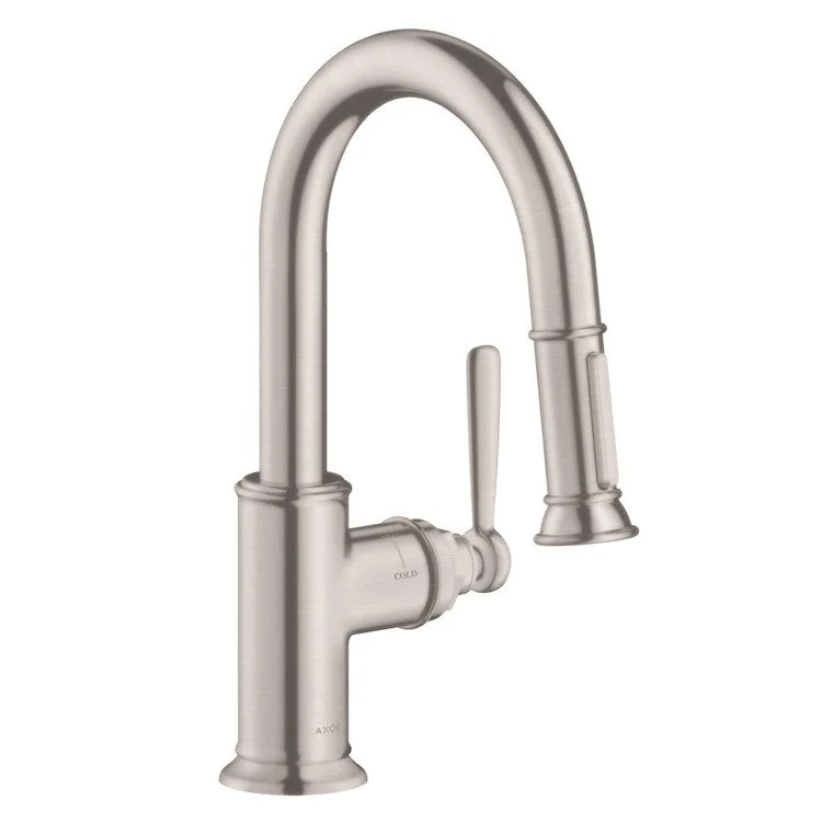 Montreux Single Handle Pull Down Bar/Prep Faucet